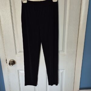Chico's Travelers Black Straight Leg Pants